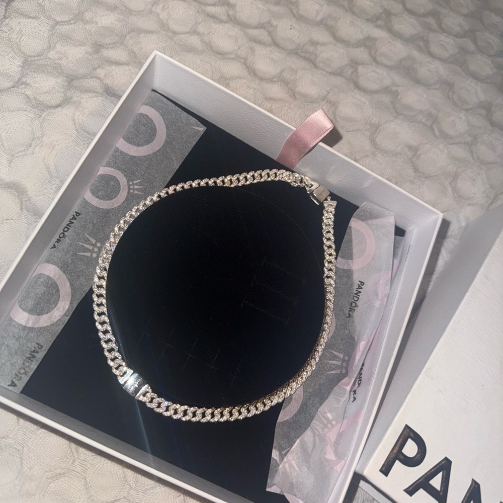 18” Cuban Chain AUTHENTIC Pandora Necklace
